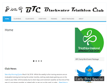 Tablet Screenshot of blackwatertriclub.com